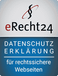eRecht24 Siegel Datenschutzerklärung
